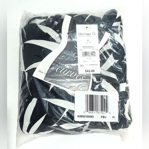 Embrace Your Curves Miracle Brands Women's XL (16-8) Josephine 1pc Swimsuit NWT - Picture 5 of 5